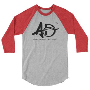 AD 3/4 sleeve raglan shirt