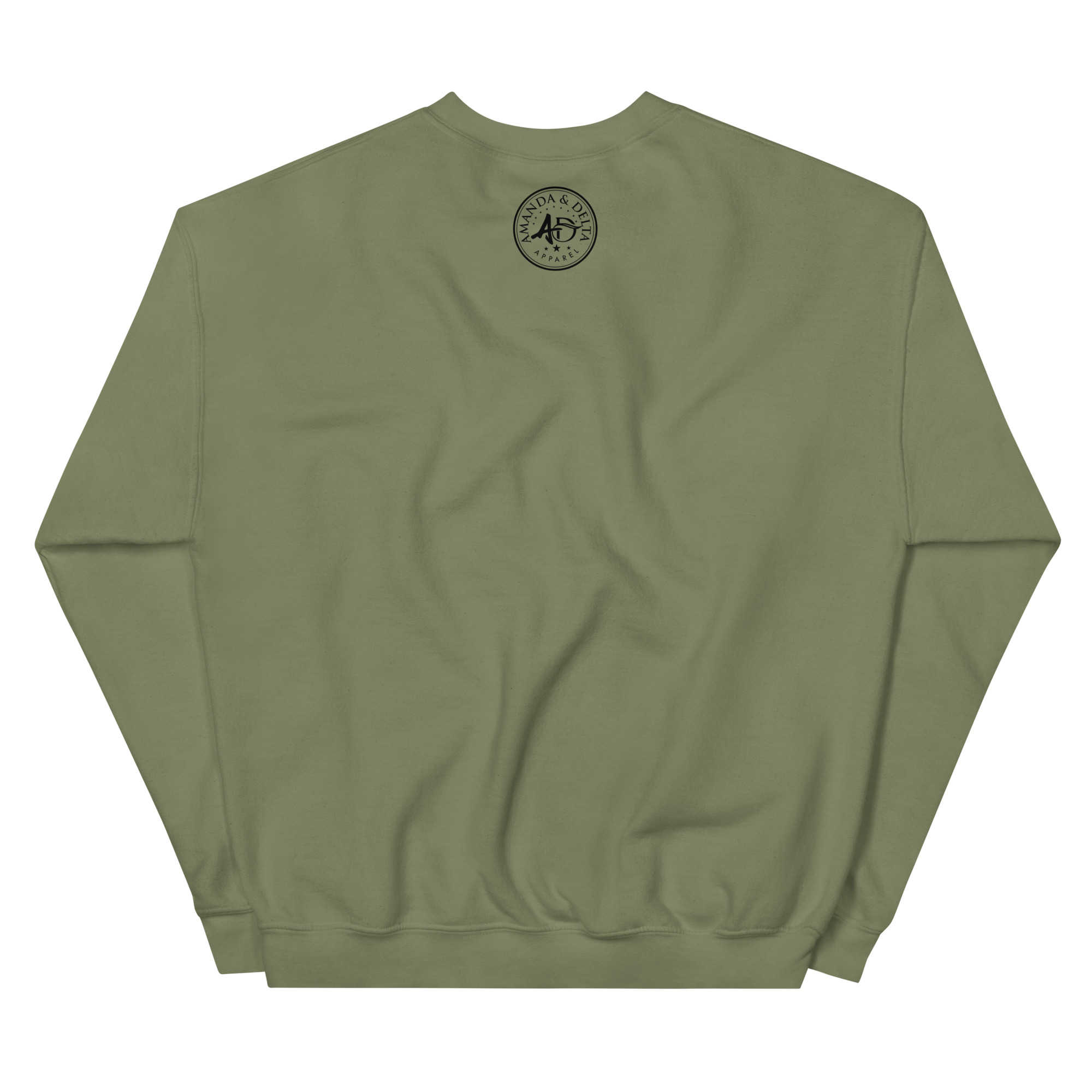 unisex-crew-neck-sweatshirt-military-green-back-6737db92ad3bb.jpg